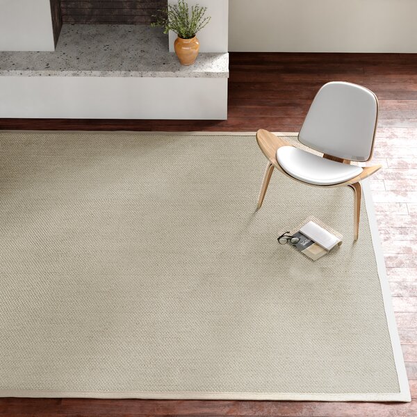 Bay Isle Home Larocca Jute Sisal Area Rug In Marble Beige Reviews